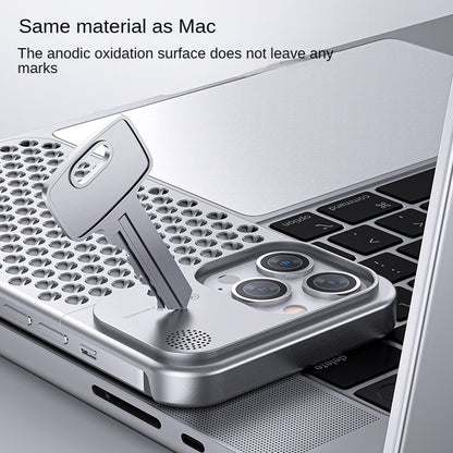 Aromatherapy Mobile Phone Case iphone Aluminum Alloy Anti-drop Heat Dissipation