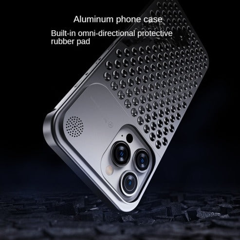 Aromatherapy Mobile Phone Case iphone Aluminum Alloy Anti-drop Heat Dissipation