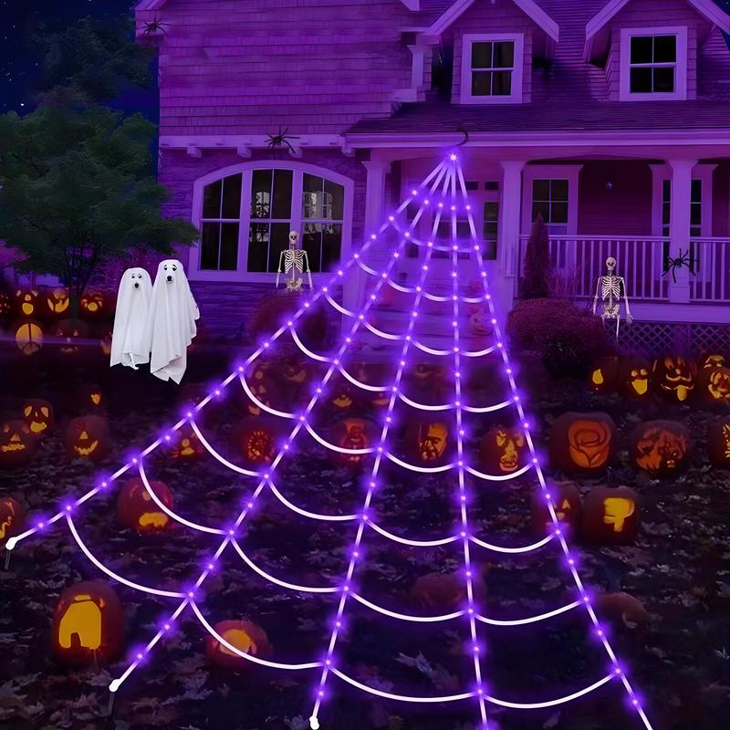 Halloween Spider Web Light