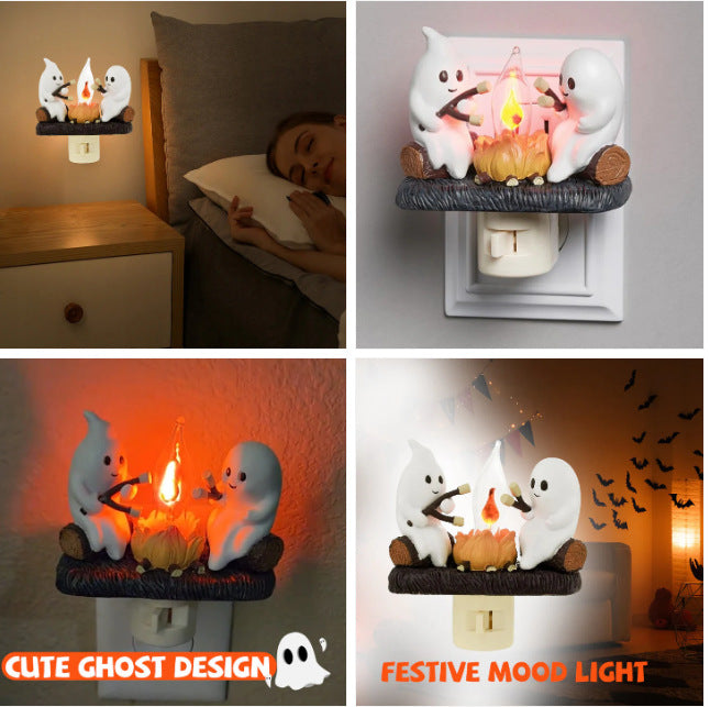 Ghost Campfire Flickering Nightligh