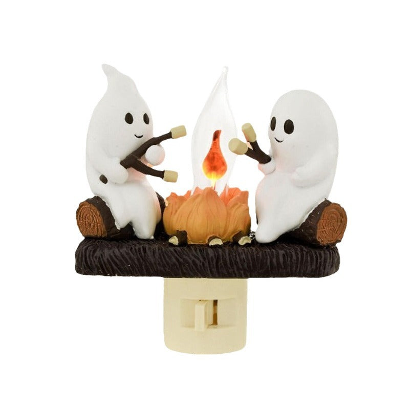 Ghost Campfire Flickering Nightligh