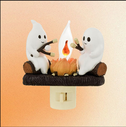 Ghost Campfire Flickering Nightligh