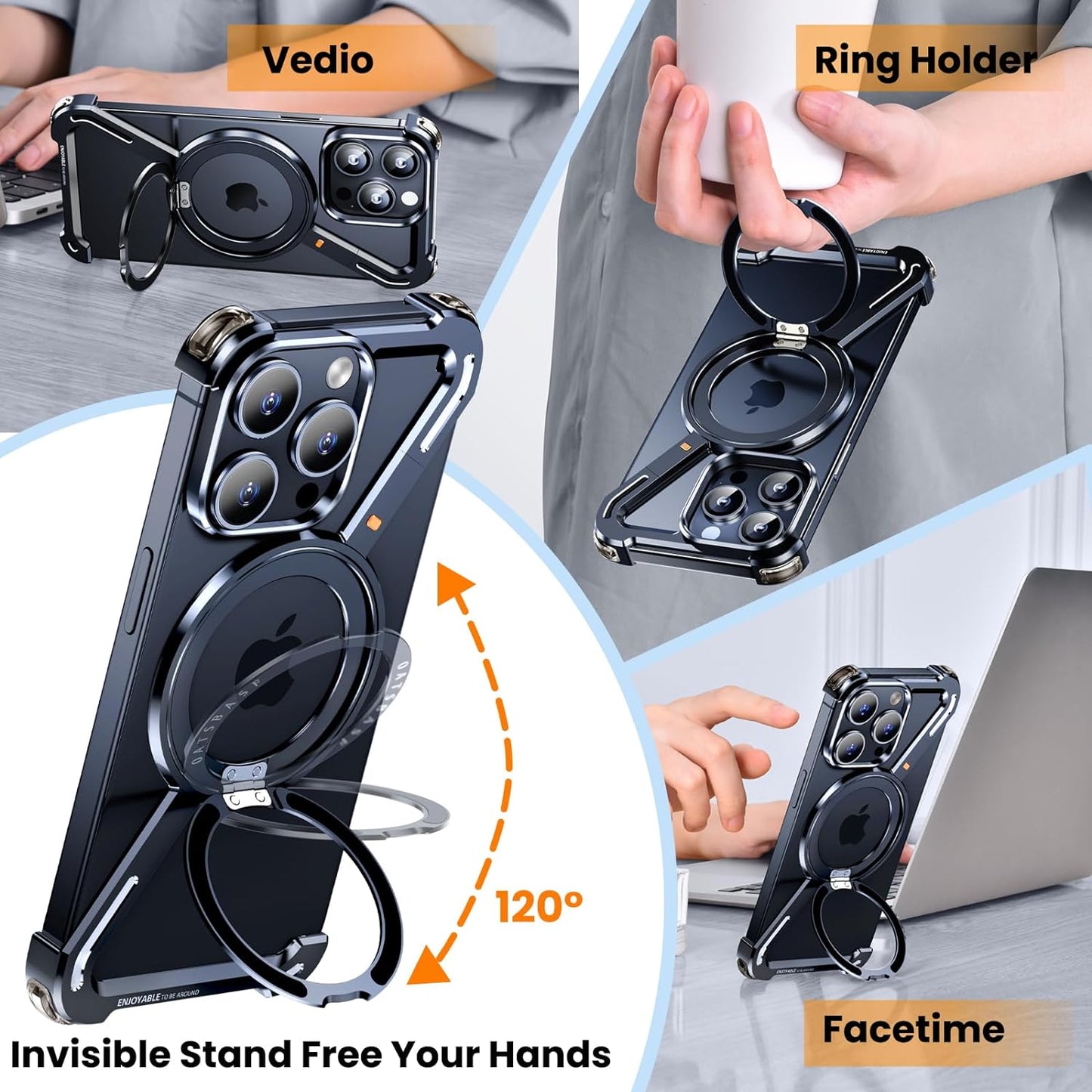 Minimalist Phone Case Compatible with iPhone 15 Pro Max
