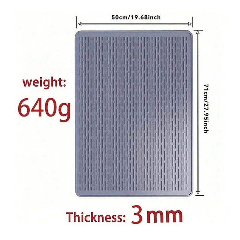 Kitchen Accessories Silicone Stove Mat, 1Count Sink Mat, Electric Stove Top Cover, Electronic Stove Heat Insulation Mat, Summer Gift