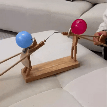 BATALLA DE GLOBOS DE BAMBÚ