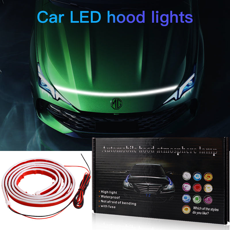 LUZ DE ESCANEO DE NEÓN PARA TIRA DEL CAPÓ DEL COCHE 