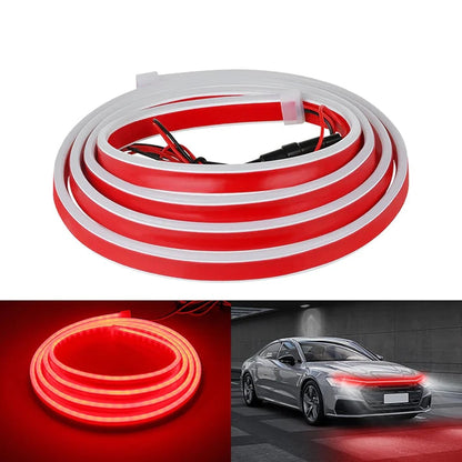 LUZ DE ESCANEO DE NEÓN PARA TIRA DEL CAPÓ DEL COCHE 