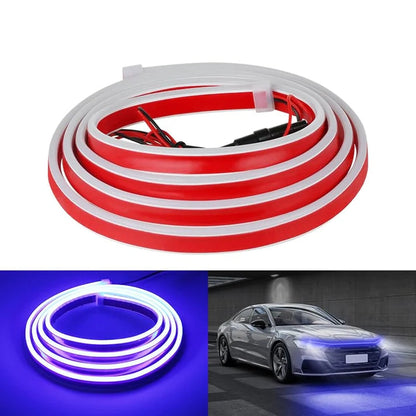 LUZ DE ESCANEO DE NEÓN PARA TIRA DEL CAPÓ DEL COCHE 