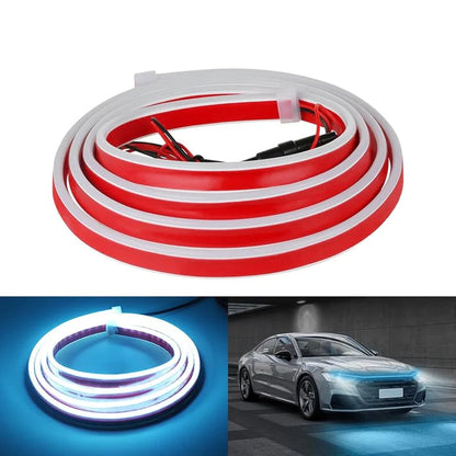 LUZ DE ESCANEO DE NEÓN PARA TIRA DEL CAPÓ DEL COCHE 