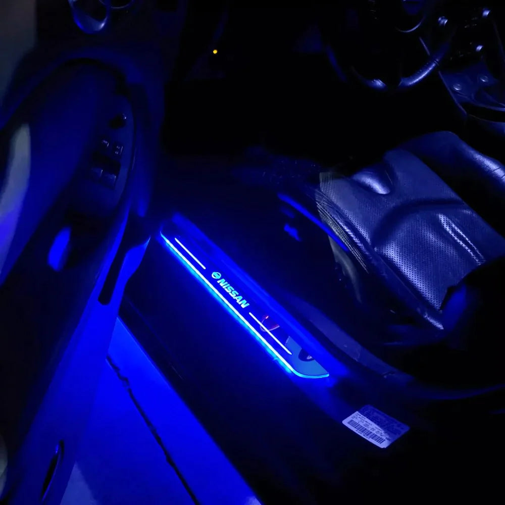 PLACAS DE UMBRAL LED PARA COCHE