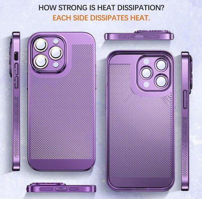 Estuche para teléfono con disipación de calor por galvanoplastia 