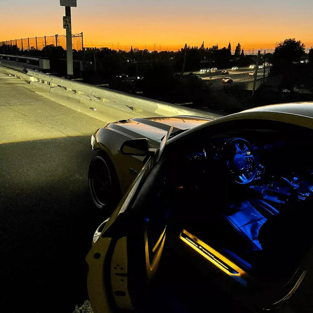 PLACAS DE UMBRAL LED PARA COCHE