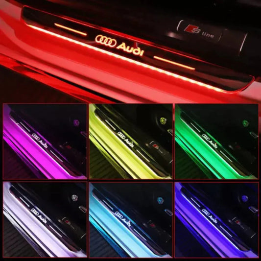 PLACAS DE UMBRAL LED PARA COCHE