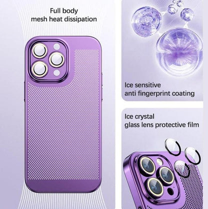 Estuche para teléfono con disipación de calor por galvanoplastia 