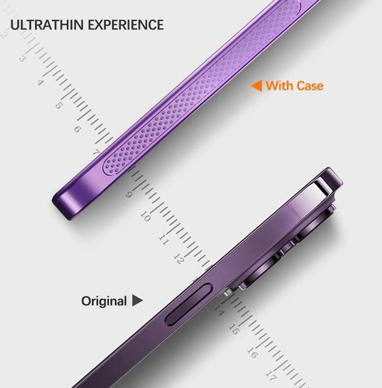 Estuche para teléfono con disipación de calor por galvanoplastia 