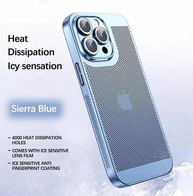 Estuche para teléfono con disipación de calor por galvanoplastia 