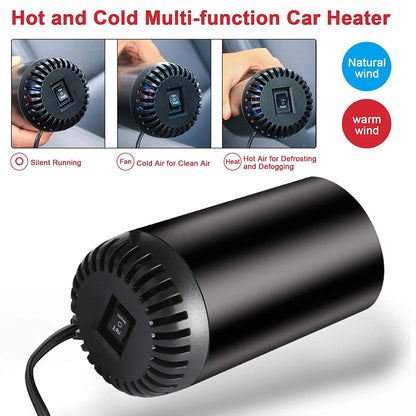 SOPLADOR DE AIRE CALIENTE PARA COCHE 