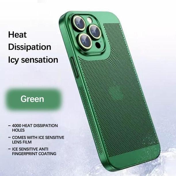 Estuche para teléfono con disipación de calor por galvanoplastia 