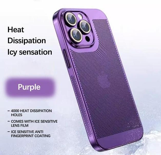 Estuche para teléfono con disipación de calor por galvanoplastia 