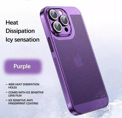 Estuche para teléfono con disipación de calor por galvanoplastia 